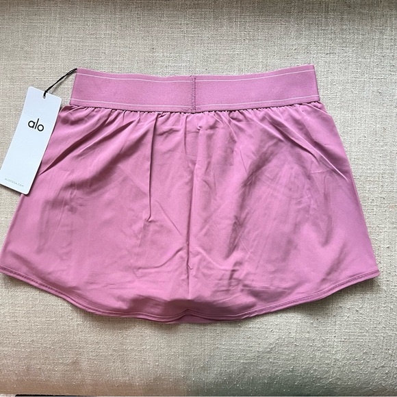 NWT Alo Match Point Tennis Skirt Soft Mulberry - Picture 5 of 7